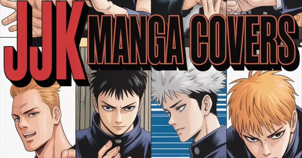 JJK Manga Covers